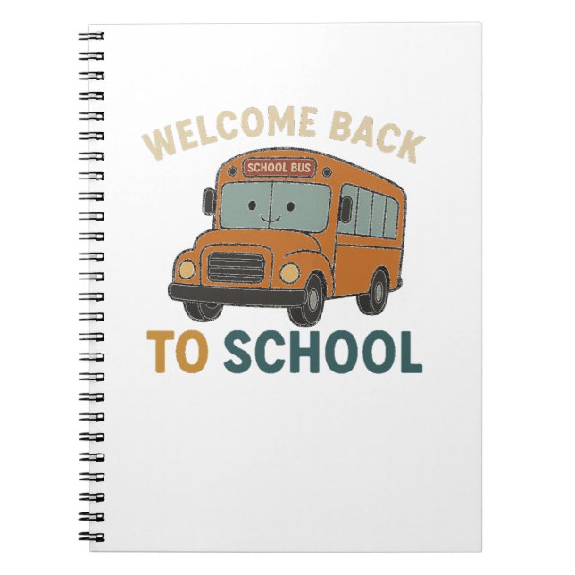 Back to School |funny and cute Anteckningsbok (Framsidan)