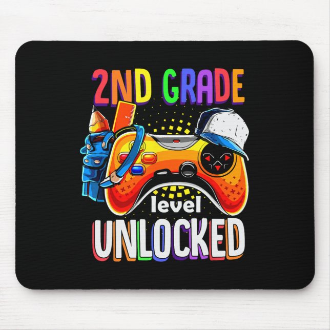 Back to school Gamepad 2:a Klass-nivån UNlo Musmatta (Framsidan)
