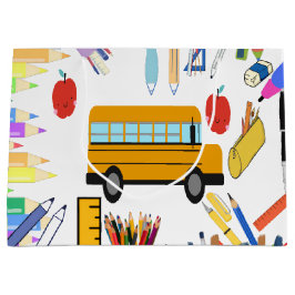 Back to school gift-säck med klassrum Inslag