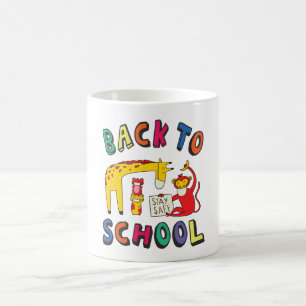 Back to school - Håll dig Säker Kaffemugg