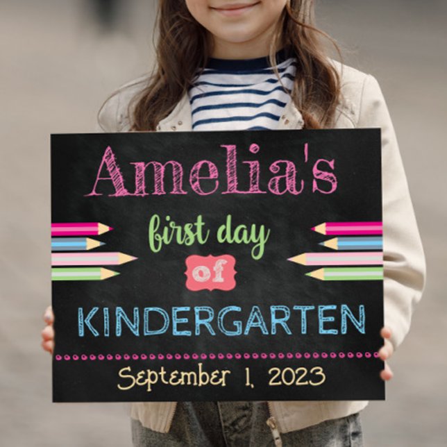 Back to school Hej Kindergarten Namn Poster (Skapare uppladdad)