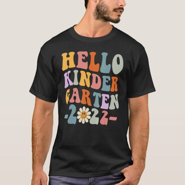 Back to school Hej Kindergarten Squad Teacher & & T Shirt (Framsida)
