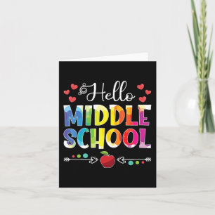 Back to school Hej Mittet School Girls Boys Tied Kort
