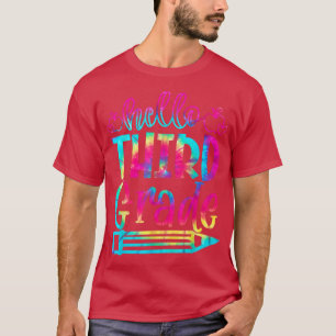 Back to school Hej Tredje Klass tredje Klass Tie D T Shirt