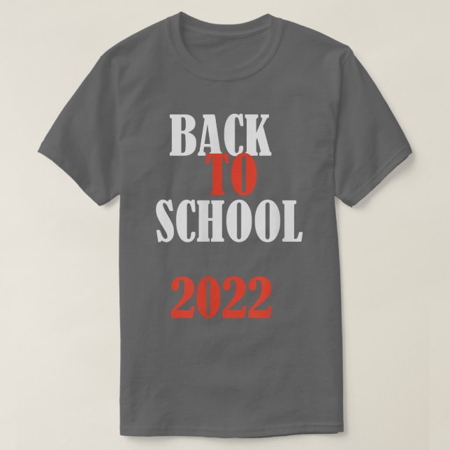 Back To School Hello Grade Back To School T-Shirt (Design framsida)