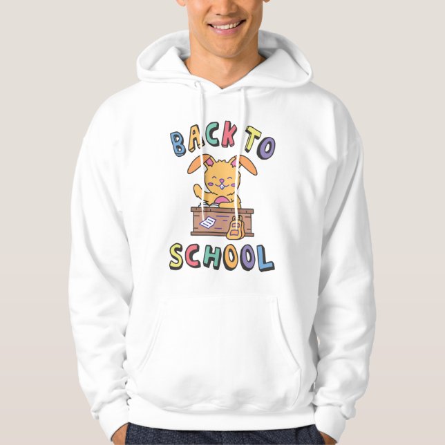 Back to school hoodie (Framsida)