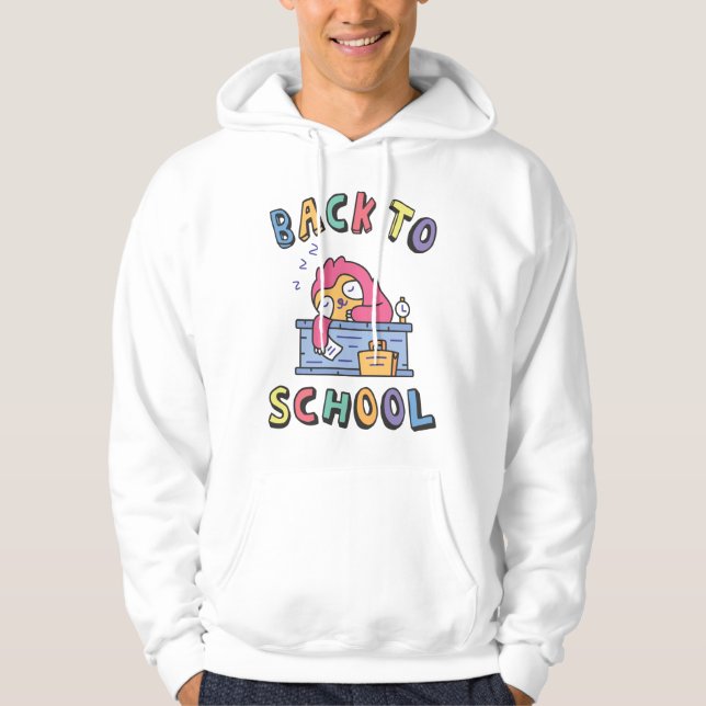 Back to school hoodie (Framsida)
