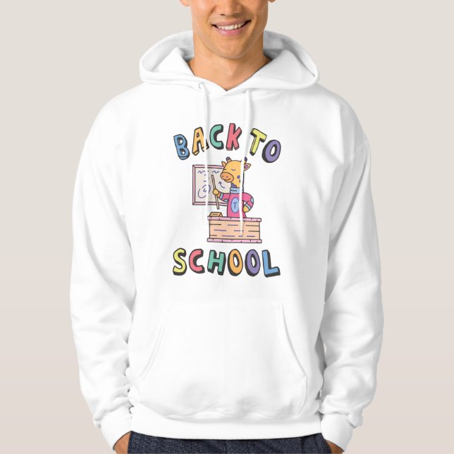 Back to school hoodie (Framsida)