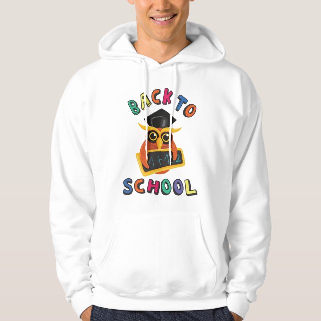 Back to school hoodie (Framsida)