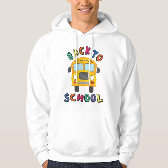 Back to school hoodie (Framsida)