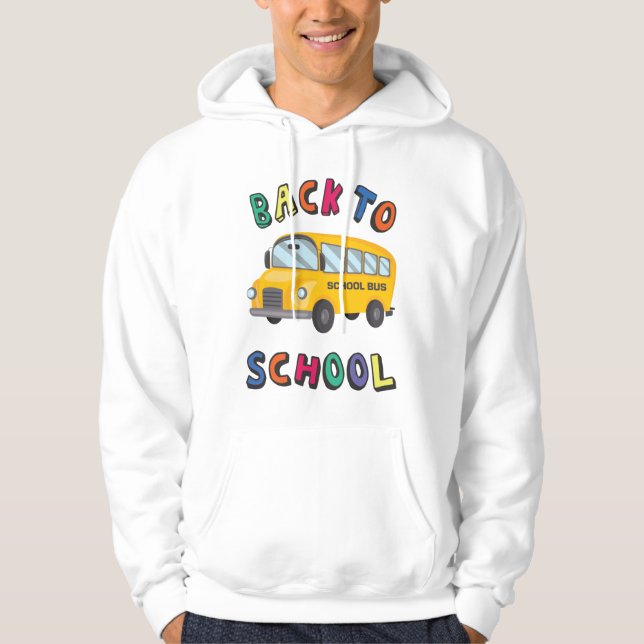 Back to school hoodie (Framsida)