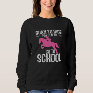 Back To School Horseback Riding Girl Horse T Shirt