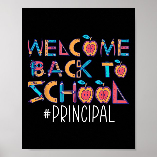 Back to school, huvudstad poster (Framsidan)