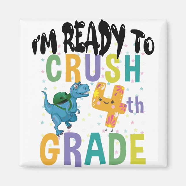 Back to school I är Redo att krossa den fjärde Kla Magnet (Framsidan)
