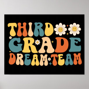 Back to school i det tredje Klass-Dream-teamet Poster