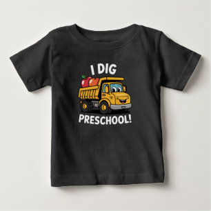 Back to school I Gräver Preschool Lastbil T Shirt