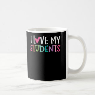 Back to school I kärlek Mina Studenter-lärare Kaffemugg