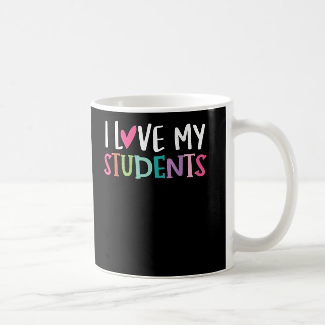Back to school I kärlek Mina Studenter-lärare Kaffemugg (Höger)