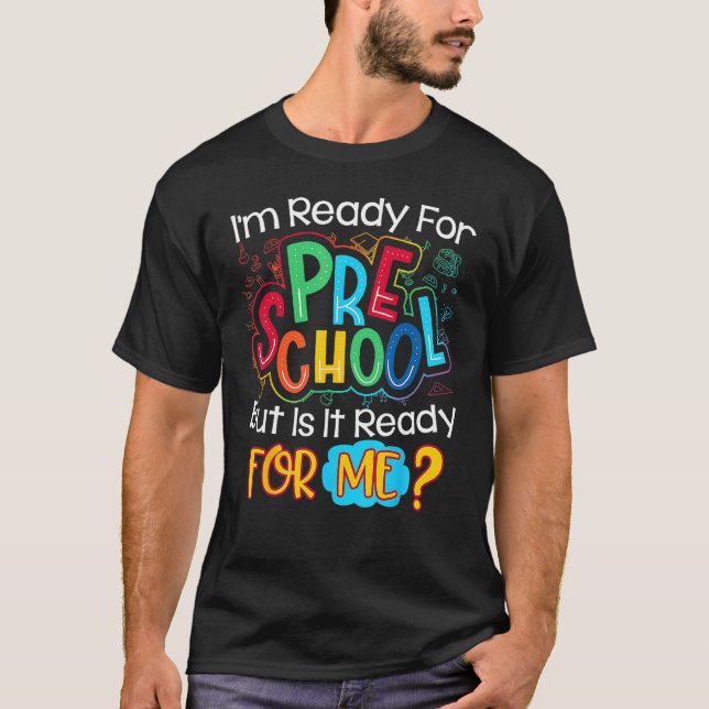 Back To School I m Ready To Crush Preschool Teache T Shirt (Framsida)