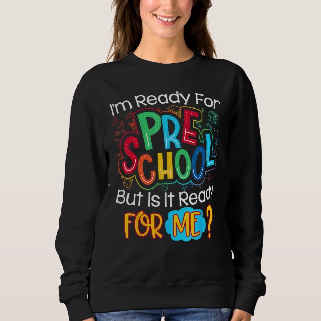 Back To School I m Ready To Crush Preschool Teache T Shirt (Framsida)