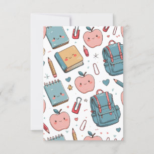 Back to school inbjudningar