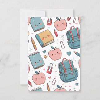 Back to school inbjudningar