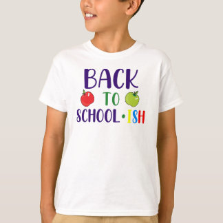 Back to School...ish – Funny Lazy Student Vibes T Shirt