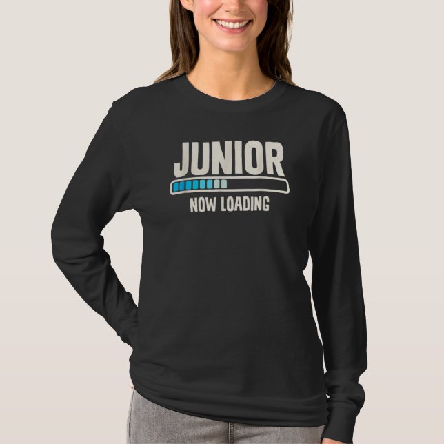 Back To School Junior 11th Grade Now Loading T Shirt (Framsida)