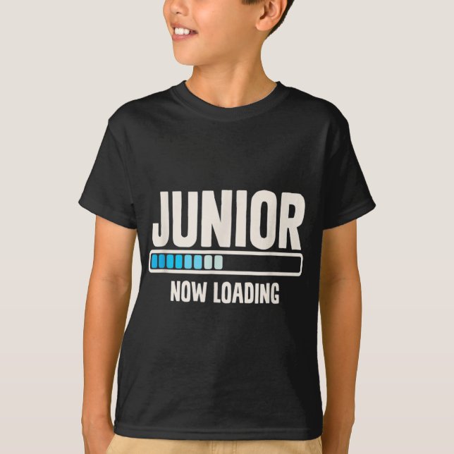 Back to school Junior 11th Klass Now Loading T Shirt (Framsida)