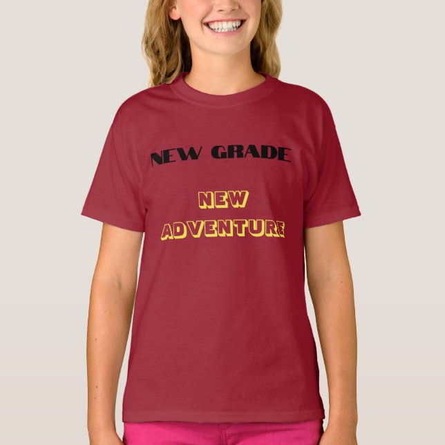 Back to school Kids T-shirt (Framsida)