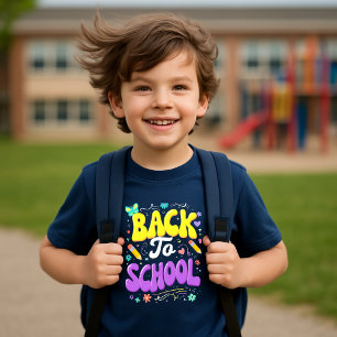 Back to school Kids’ T-Shirt - Cute & Colorful