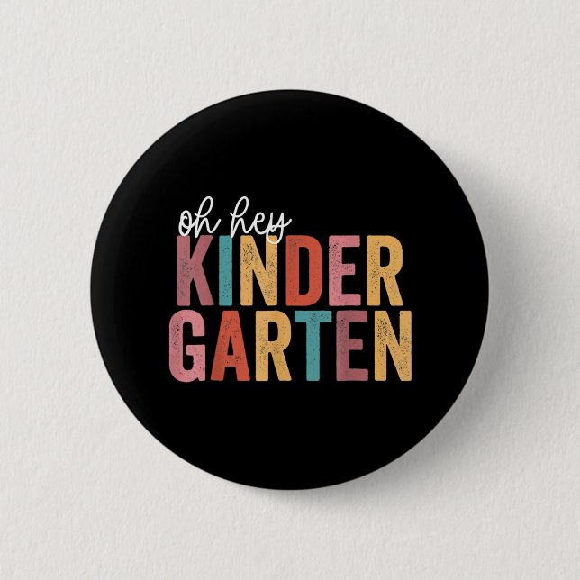 Back to school Kinder Studenter Lacher Oh Hej Kin Knapp (Framsida)