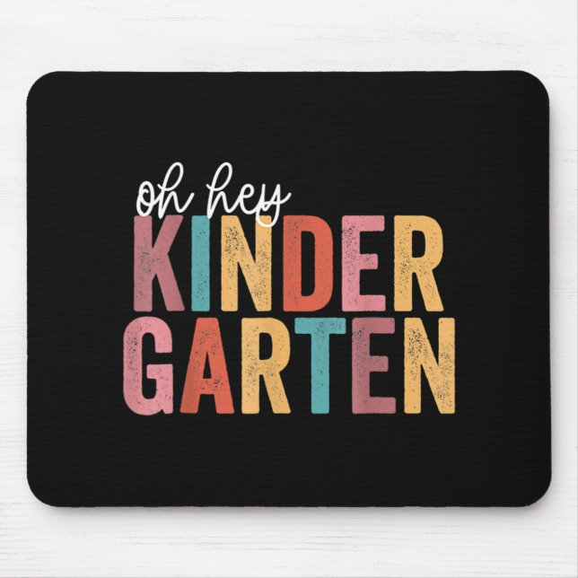 Back to school Kinder Studenter Lacher Oh Hej Kin Musmatta (Framsidan)