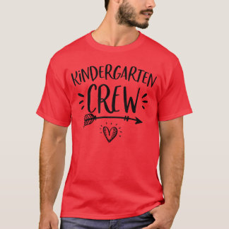 Back To School Kindergarten Crew Teachers Student  T Shirt