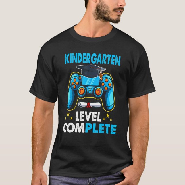 Back To School Kindergarten Level Complete Video G T Shirt (Framsida)