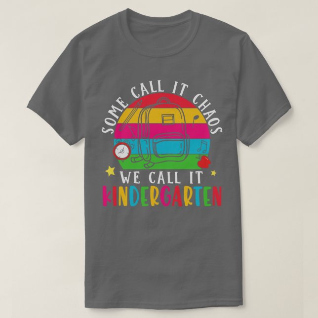 Back to school-kindergarten t shirt (Design framsida)