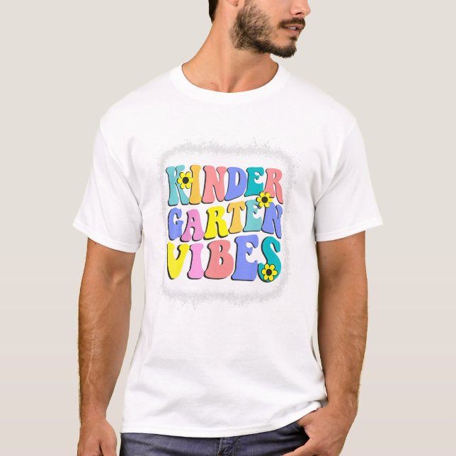 Back to school Kindergarten T Shirt (Framsida)