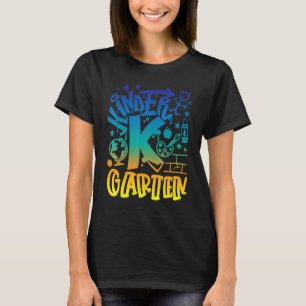 Back to school Kindergarten Team Teacher Boys Graf T Shirt
