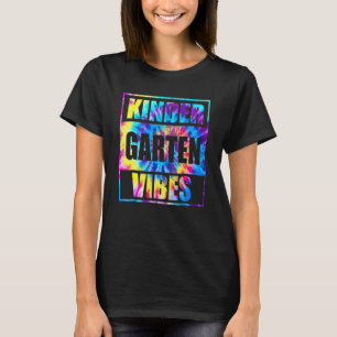 Back to school Kindergarten Vibes 1:a dagslärare T Shirt