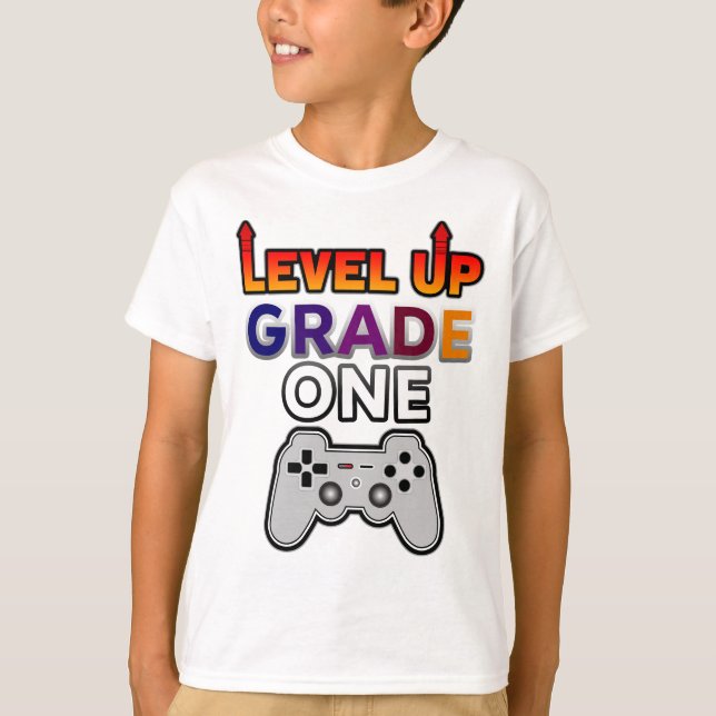 BACK TO SCHOOL KLASS 1 T SHIRT (Framsida)