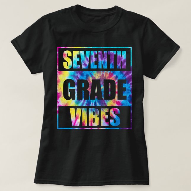 Back to school Klass Vibes Shirt, första dagen Te T Shirt (Design framsida)
