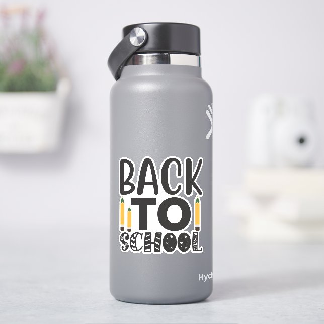 Back to school klistermärken (HydroFlask)