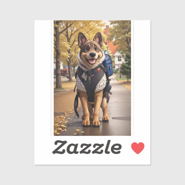 Back to school klistermärken (Ark)