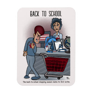 Back to school köper flexibel magnet