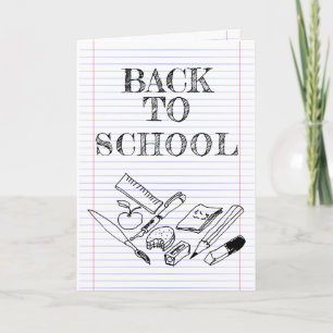 Back to school kort