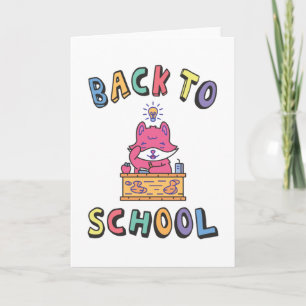 Back to school kort