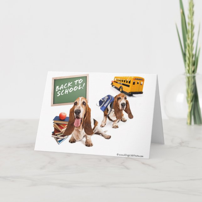 Back to school kort (Framsida)