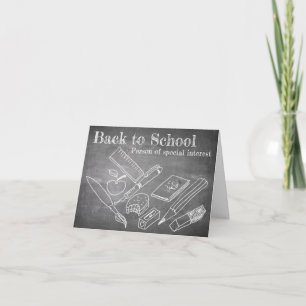 Back to school kort