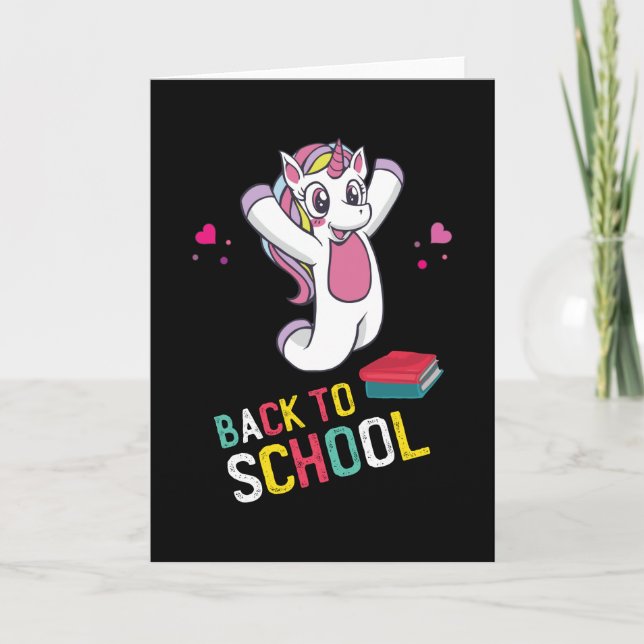 Back to school kort (Framsida)