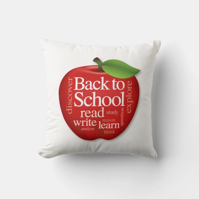 Back to school kudde (Framsida)